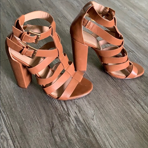 ‼️ SOLD ‼️ Strappy heels ❤️ - Picture 3 of 4